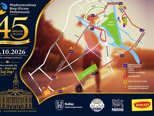 Ponad 1200 osób przebiegnie przez Kalisz! UTRUDNIENIA W RUCHU