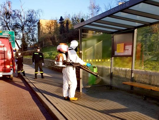 Ponownie odkażają Kalisz ZDJĘCIA