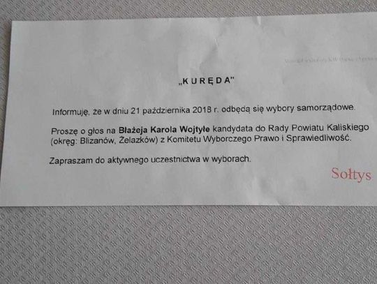 Poparcie od „sołtysa” dla kandydata PiS. Sołtysi: To manipulacja!