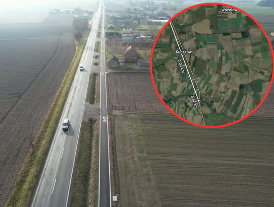 „Poprawa bezpieczeństwa ruchu”.  Rozbudowa na krajówce