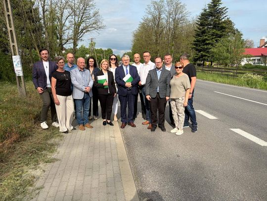 Porządna przebudowa trasy w powiecie kaliskim. "Remont mostu, nowe chodniki..."