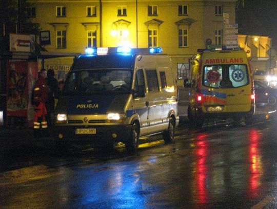 Potrącenie na pasach ZDJĘCIA