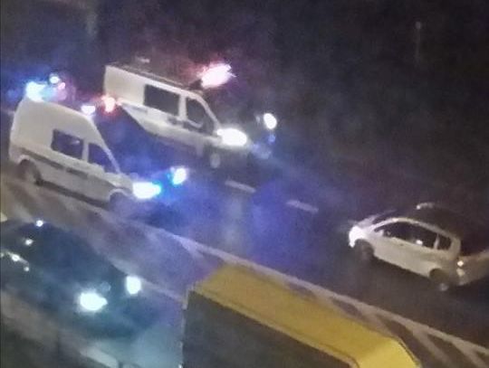 Potrącenie pieszego przy ul. Podmiejskiej ZDJĘCIA