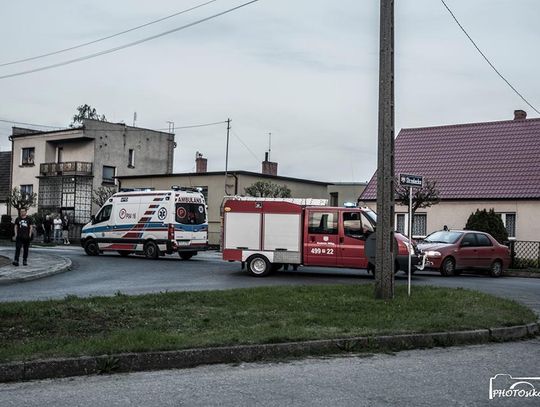 Potrącenie rowerzystki w Koźminie. Kobieta była reanimowana