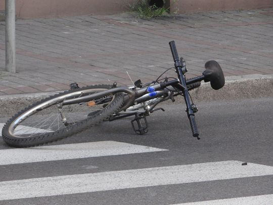 Potrącenie rowerzysty na ul. Sukienniczej. Centrum miasta sparaliżowane ZDJĘCIA