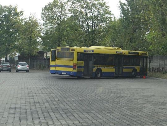 Pożar autobusu i ewakuacja pasażerów linii nr 6