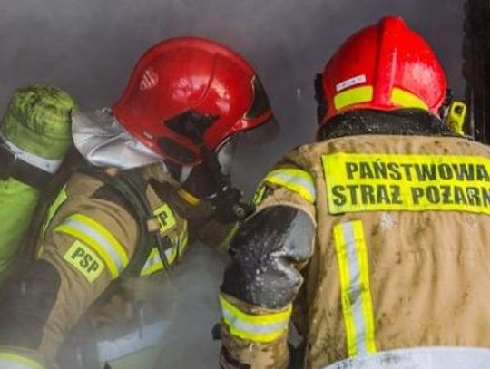 Pożar domu w Kaliszu. W środku miała znajdować się osoba