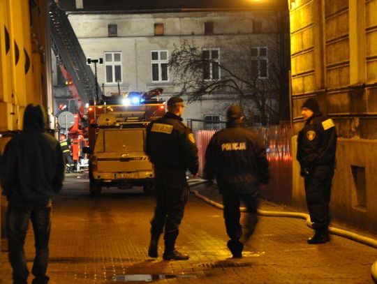 Pożar kamienicy przy al. Wolności FILM i ZDJĘCIA