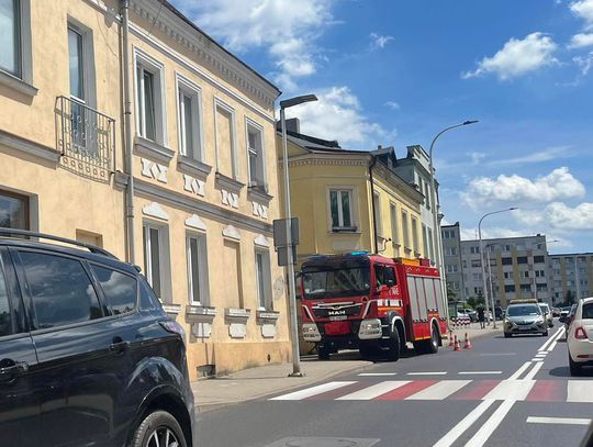 Pożar przy ul. Poznańskiej. W akcji 5 zastępów