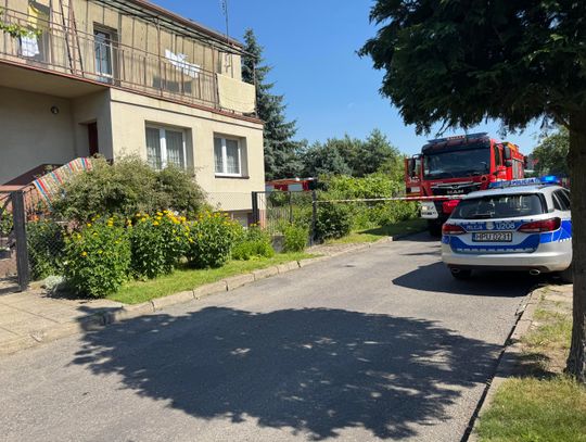 Pożar w domu na Zagorzynku