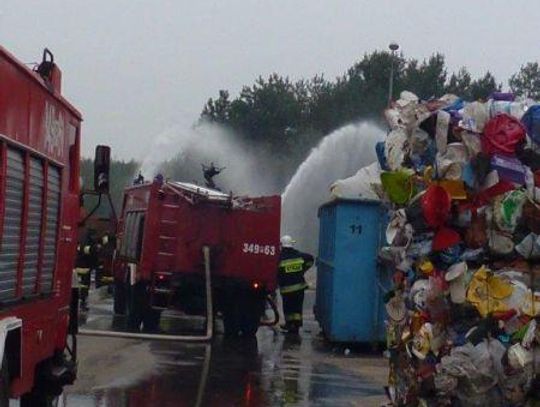 Pożar w Orlim Stawie ZDJĘCIA