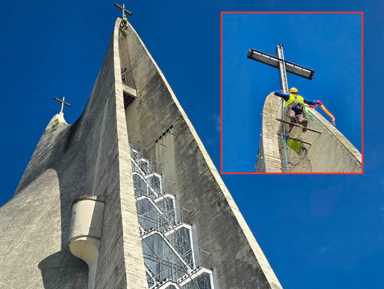 Praca 45 metrów nad ziemią. To prawdziwa perła architektury