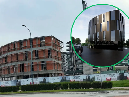 „Prace konstrukcyjne zakończone”. NOWY biurowiec w Kaliszu