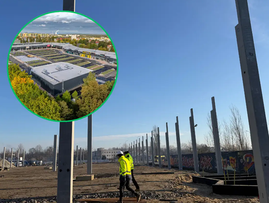 Prace konstrukcyjne zakończone. Tak powstaje nowa galeria