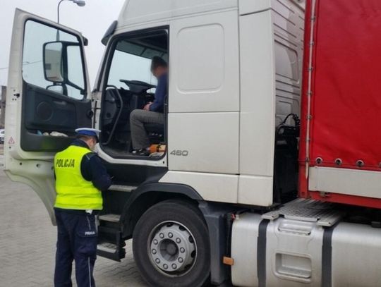 Prowadził ciężarówkę. Skazany na prace społeczne