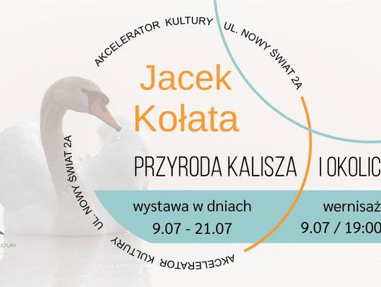 "Przyroda Kalisza i okolic". Wystawa zdjęć Jacka Kołaty w Akceleratorze Kultury