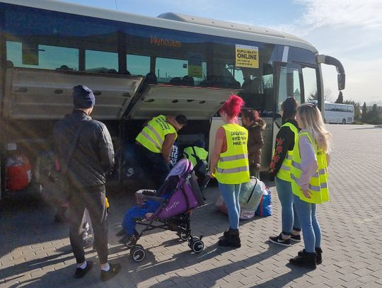 Pytają o pracę i szkołę dla dzieci. PKS Kalisz przywozi kolejnych uchodźców