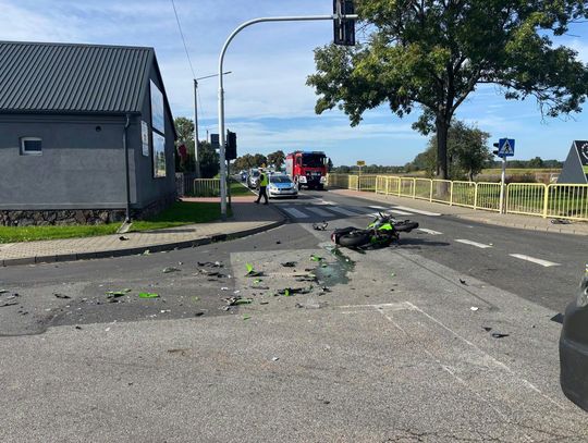 REGION: Tragedia na skrzyżowaniu. Nie żyje motocyklista