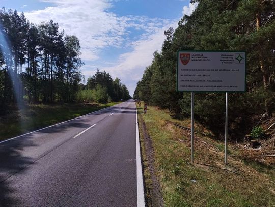 Remont zniszczonej „wojewódzkiej” na kolejnych odcinkach