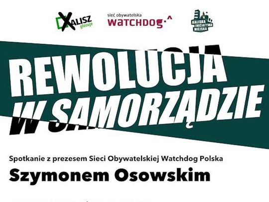 Rewolucja w samorządzie. Spotkanie z Szymonem Osowskim