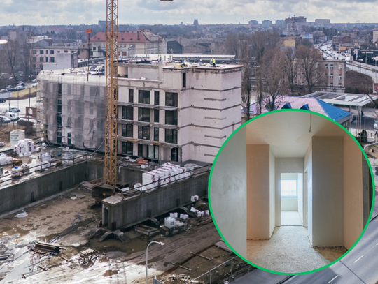 Robią wykończeniówkę. „Kilka wolnych mieszkań”