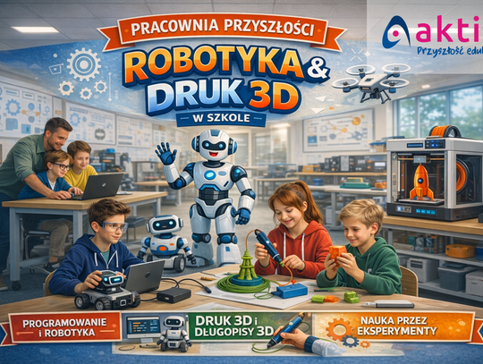 Robotyka i druk 3D w szkole - jak zbudować pracownię przyszłości?