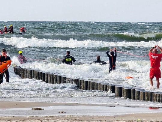 Rodzinny dramat nad Bałtykiem. 16-latek zniknął pod wodą