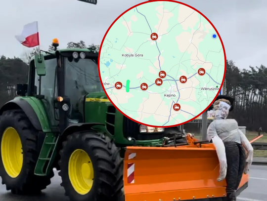 Rolnicy z naszego regionu zmawiają się na PROTEST {INTERAKTYWNA MAPA}