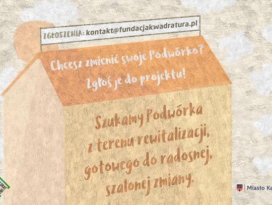 Rusza projekt "Podwórkowa Kultura". Zgłoś swoje podwórko!