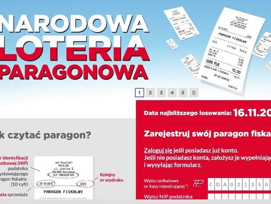 Ruszyła Narodowa Loteria Paragonowa WIDEO