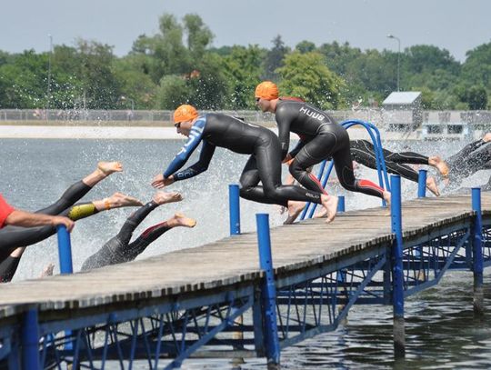 Rywalizowali o mistrzostwo Polski w aquathlonie FOTO