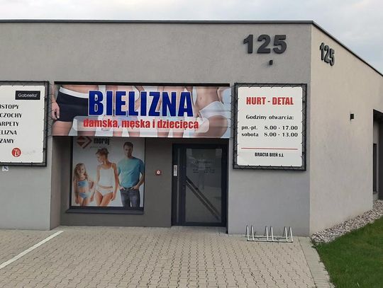 Salon z bielizną "Bracia Bień" z ponad 30-letnim doświadczeniem zaprasza na zakupy