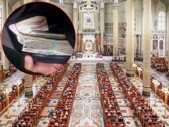 Saszetka wypchana złotem i euro. Stracił ją w sanktuarium Saszetka wypchana złotem i euro. Stracił ją w sanktuarium