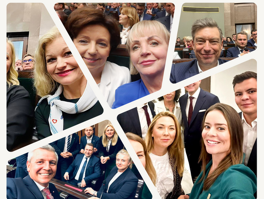 Selfie z Sejmu! Kaliscy parlamentarzyści już po ślubowaniu ZDJĘCIA
