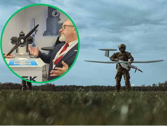 Silniki do dronów z Kalisza. WSK Kalisz zaprezentowała prototyp