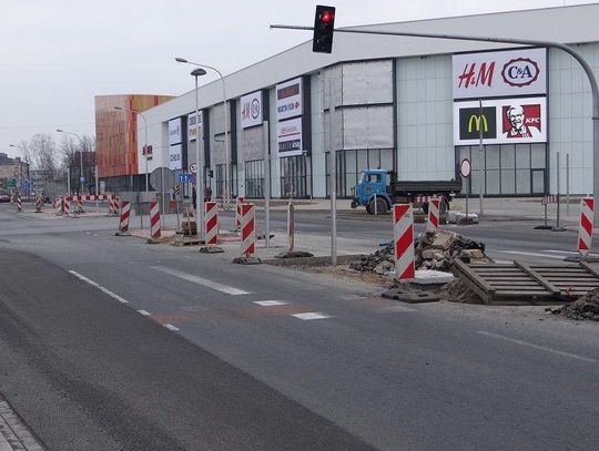 Skrzyżowanie przy Amber do poprawki. Roboty potrwają 4 dni