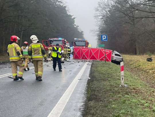 Śmiertelna czołówka z cysterną. Zginął młody mężczyzna AKTUALIZACJA