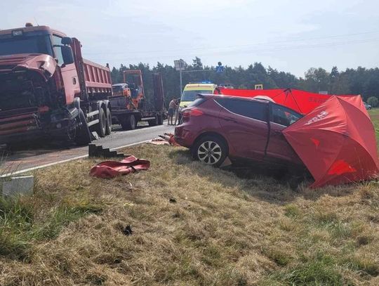 Śmiertelne zderzenie z ciężarówką. Nie żyje mieszkaniec powiatu