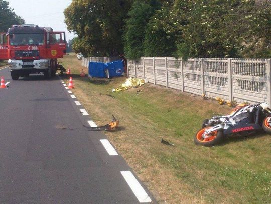 Śmiertelny wypadek w Małgowie. Zginął motocyklista