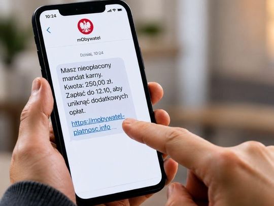 SMS „z mObywatela” o mandacie? Nie klikaj. To oszustwo