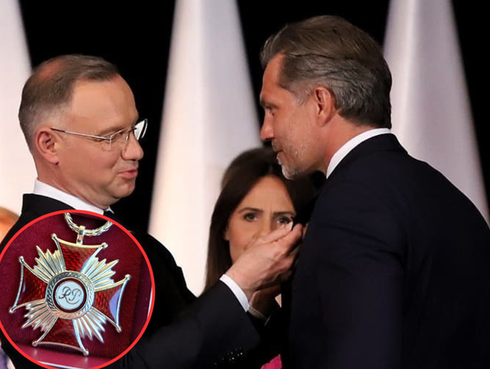 Srebrny Krzyż dla Kinastowskiego. Prezydent odznaczony