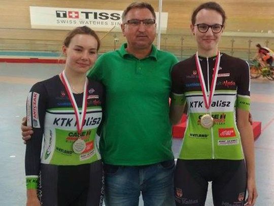 Srebro w madisonie, brąz w omnium. Zawodniczki KTK na podium mistrzostw Polski