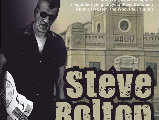 Steve Bolton – brytyjski gitarzysta rockowy w niedzielę zagra koncert na dworcu PKP