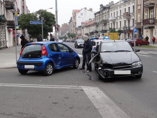 Stłuczka na Górnośląskiej ZDJĘCIA