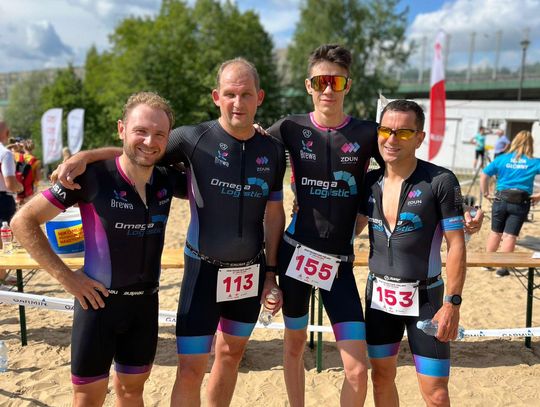 Supersprinterskie medale. Kaliscy triathloniści na podium Mistrzostw Polski