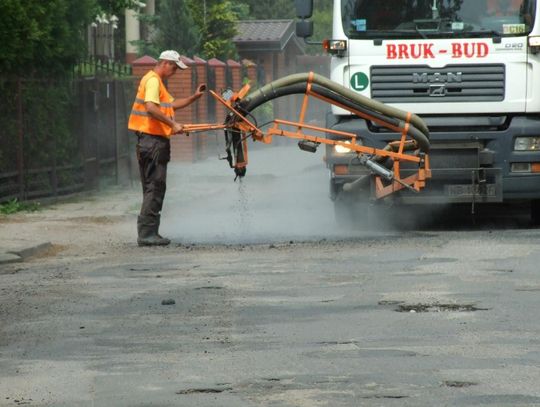 Sypią grysem