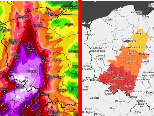 Jest ALERT IMGW dla Kalisza i regionu