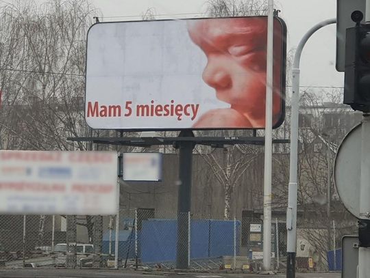 Tajemnicze billboardy „pro-life” pojawiły się na ulicach Kalisza ZDJĘCIA