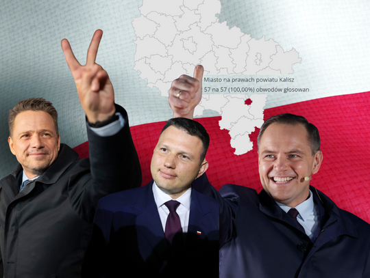Tak głosowali w Kaliszu i regionie. Szczegółowe, oficjalne dane