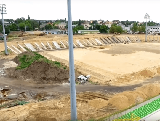 Tak rozbudowują Stadion Miejski FILM